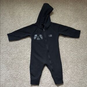 Like New Adidas Star Wars Black One Piece (12mths)